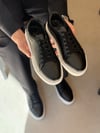 Mario Siyah Hakiki Deri Erkek Sneaker