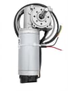 KORMAS 24V DC 100W  Uzun Milli Asansör Otomatik İç Kapı Redüktör Motoru