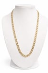  80cm Gold Renk Çelik Zincir Kolye / Model 303