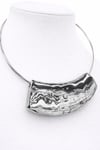 Gümüş Renk Choker Kolye / Model 121
