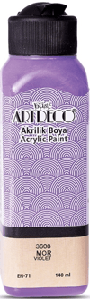 ARTDECO AKRİLİK BOYA 140ML MOR 3608