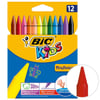 BİC SİLİNEBİLİR PASTEL 12 RENK