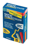 GİOTTO ROBERCOLOR TEBEŞİR KARIŞIK RENK 10 LU
