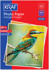 KRAF FOTOĞRAF KAĞIDI A4 250g 20 Lİ
