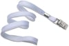 KRAF KART ASKI İPİ METAL KLİPS BEYAZ 50 li