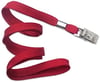 KRAF KART ASKI İPİ METAL KLİPS KIRMIZI