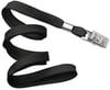 KRAF KART ASKI İPİ METAL KLİPS SİYAH 50 li