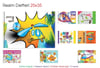M.COLOR RESİM DEFTERİ 25X35 SPRALLİ 