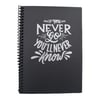 SİYAH DEFTER A6 SPRALLİ 