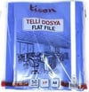 TİCON TELLİ DOSYA MAVİ 50 Lİ