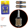 Carub 12V 93 Ampul Çakar-Düz Turuncu BR0403035