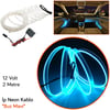 Carub 12V İp Neon Araç İçi Torpido Ledi Buz Mavi 2 Mt BR4327558