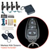 Carub 12V Merkezi Kilit Krom Kemerli Kumandalı BR4600464