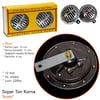 Carub 12V Süper Ton Korna 13 cm Krom (320-430Hz) BR2751577