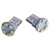 Carub 12V T10 Ampul 6 Led SMD Fiber Beyaz BR0400207