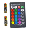 Carub 12V T10 Ampul Çakarlı Kumandalı RGB Yeni Nesil BR0400252