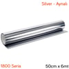 Carub 1800 Seria Çizilmez Cam Filmi %15 Silver-Aynalı 50 cm x 6 mt BR1236416