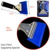 Carub Cam Filmi Uygulama Aparatı Şeffaf Mavi Metal (Bluemax Tip) BR1245007