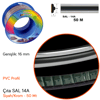 Carub Çıta SAL 14A 16 mm x 50 mt (131) Siyah-Krom BR1501001