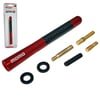 Carub Çubuk Anten Spor (Momo) Alüminyum Kırmızı-Karbon 12 cm BR0041052