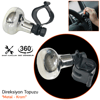 Carub Direksiyon Çevirme Topuzu Metal Lüks Krom BR2052215