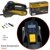 Carub Hava Kompresörü Dijital 150 Psi Siyah BR2491332
