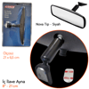 Carub İç Ayna Nova Tip 21 cm Siyah BR0225003