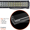 Carub Off-Road Projektör 9-30V 288W 112x7 cm 96 Led BR4203274