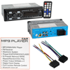 Carub Oto Teyp MP3 Çalar (Bluetooth+2 USB+SD) Kırmızı Işıklı 60Wx4 SX-8800 BR2749951