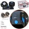 Carub Oto Vantilatör 24V 4 inç 10W Torpido Üstü İkili Fan Ayarlı BR6400609