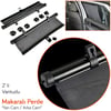 Carub Perde Güneşlik Makaralı Otomatik Siyah 2 li 36x54 cm BR4955702
