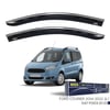 Niken 2 li Ford Courier 2014-2023 Kromlu Cam Rüzgarlığı 2 li
