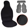 NYF 02 Terletmez Minder Pamuklu Siyah 3 lü Set (2 Ön Pilot + 1 Arka Oturma)