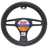 NYF F-1500 Geçmeli Direksiyon Kılıfı Taşlı Siyah Full 38 cm