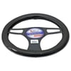 NYF FX-003 Geçmeli Direksiyon Kılıfı Çember Parlak Karbon Siyah 38 cm
