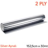 NYF Optix 2 Ply Çizilmez Cam Filmi Silver-Aynalı 152,5 cm x 30 mt