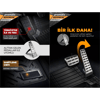 Promats Maximum 4D Gri Üniversal Havuzlu Paspas 5 Parça