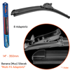 RBW 91114 Multi-Fit 8 Adaptörlü 14 inç / 350 mm Muz Silecek