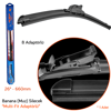 RBW 91126 Multi-Fit 8 Adaptörlü 26 inç / 650 mm Muz Silecek