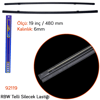 RBW 92119 Telli Üniversal 19 inç / 480 mm Silecek Lastiği (6mm)
