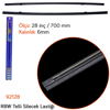 RBW 92128 Telli Üniversal 28 inç / 700 mm Silecek Lastiği (6mm)