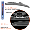 RBW 92820 Hybrid Multi-Fit 8 Adaptörlü 20 inç / 500 mm Silecek