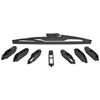 RBW 95010 Plastik Multi-Fit 8 Adaptörlü 10 inç / 250 mm Arka Silecek