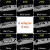RBW 95012 Plastik Multi-Fit 8 Adaptörlü 12 inç / 300 mm Arka Silecek