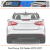 Sunplex Ford Focus 3-3,5 Sedan 2012-2017 Spoiler Bagaj Çıtası Piano Black