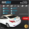 Sunplex Hyundai Accent Era 2006-2013 Spoiler Bagaj Çıtası Piano Black