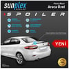 Sunplex Renault Symbol 2013+ /Logan 2013+/301/C-Elysee Spoiler Bagaj Çıtası Piano Black