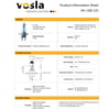 Vosla 12V H4 Ampul 60/55W +100 Fazla Işık P43t VS27481 (2 li)