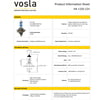 Vosla 12V H4 Ampul 60/55W +150 Fazla Işık P43t VS27491 (2 li)