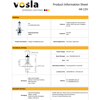 Vosla 12V H4 Ampul 60/55W P43t VS28881 (2 li)